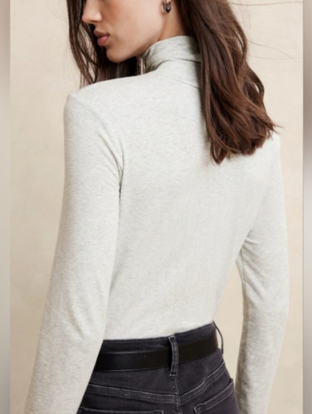Banana Republic Timeless Turtleneck Top - Picture 2 of 6